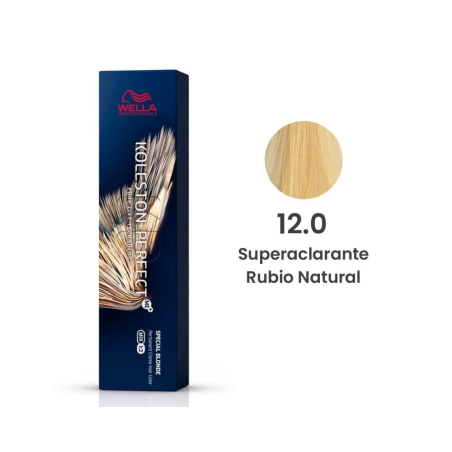 Tinte wella 12/0 koleston Perfect ME superaclarante rubio natural