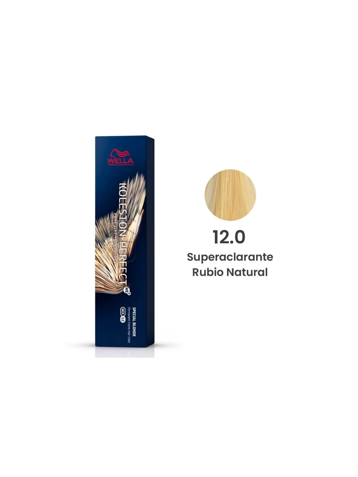 Tinte wella 12/0 koleston Perfect ME superaclarante rubio natural