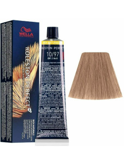 Tinte wella 10/97 koleston Perfect ME rubio super claro ceniza marrón