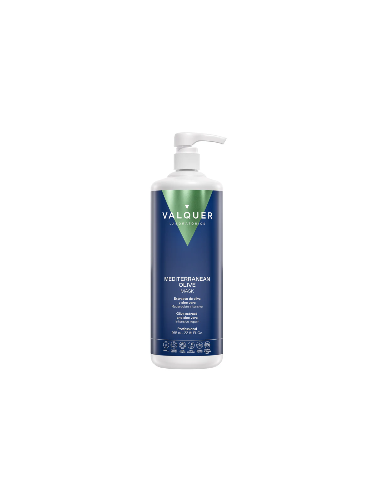 mascarilla reparadora intensiva mediterranean olive 975ml de valquer