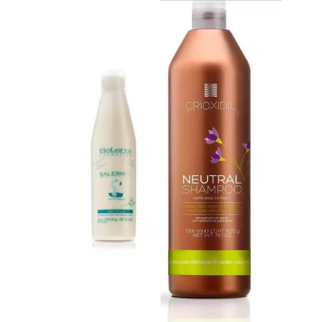 SALERM 21 250ml + CHAMPÚ NEUTRO PH 5.5 CRIOXIDIL 1 litro.