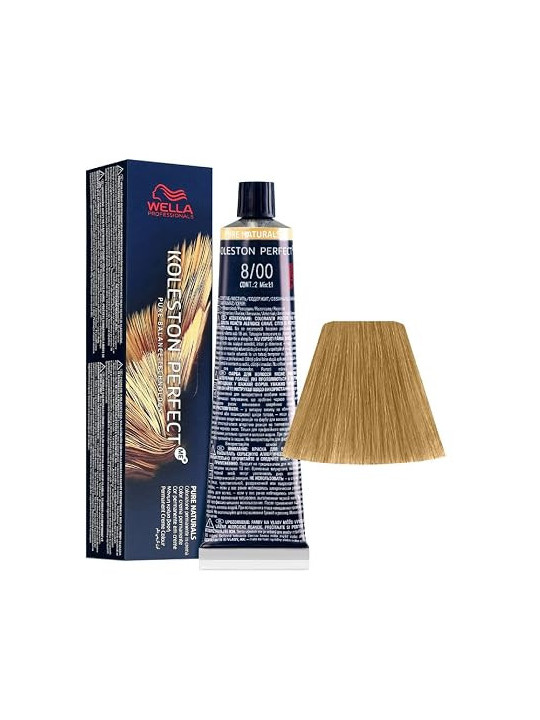 Tinte wella 8/00 koleston Perfect ME Ultra rubio claro natural