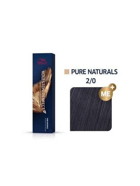 Tinte wella 2/0 koleston Perfect ME negro