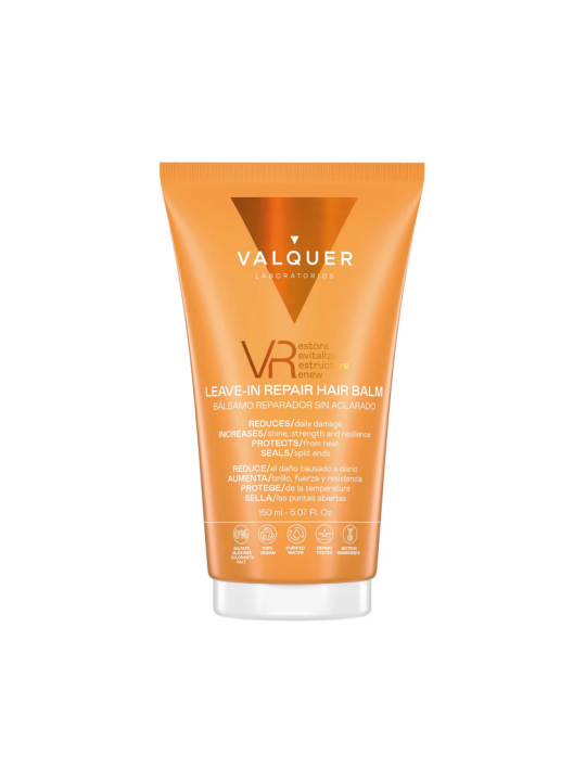Balsamo capilar reparador sin aclarado Valquer leave-in repair hair balm 150 ml