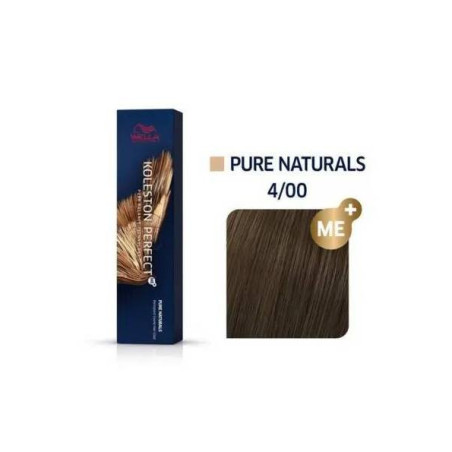 Tinte wella 4/00 koleston Perfect ME Ultra castaño medio natural