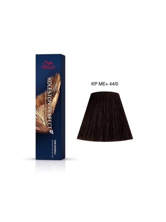Tinte wella 44/0 koleston Perfect ME cobertura resistente castaño medio intenso