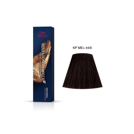 Tinte wella 44/0 koleston Perfect ME cobertura resistente castaño medio intenso