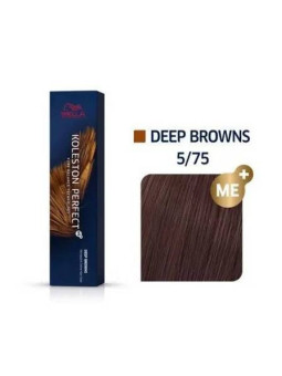 Tinte wella 5 / 75 koleston Perfect ME castaño claro marrón caoba