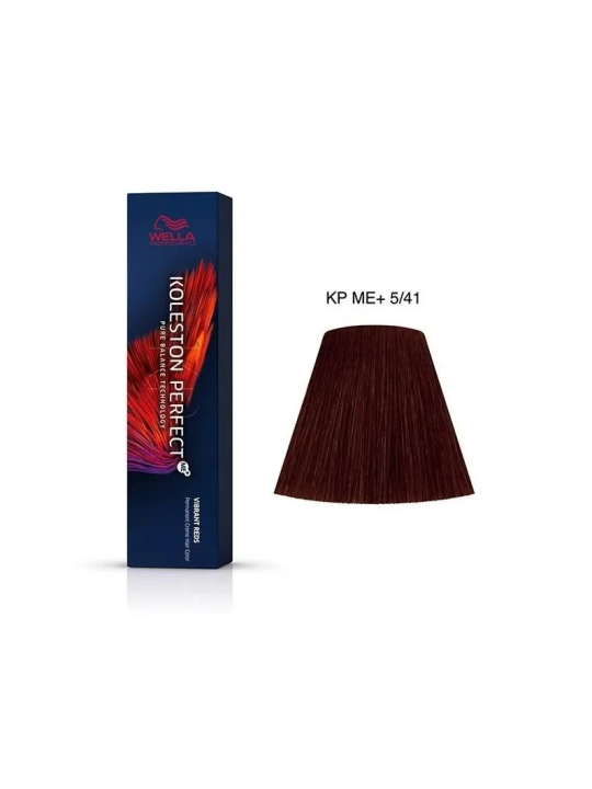 Tinte wella 5 /41 koleston Perfect ME castaño claro cobrizo ceniza