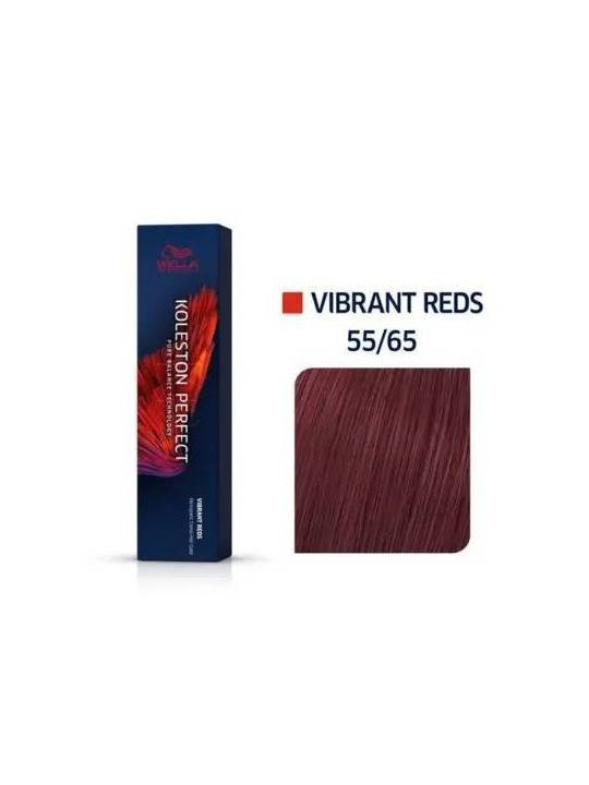 Tinte wella 55 / 65 koleston Perfect ME castaño claro intenso violeta caoba