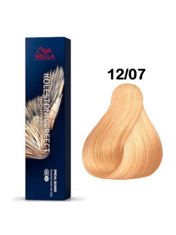 Tinte wella 12/07 koleston Perfect ME superaclarante rubio natural marrón