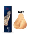 Tinte wella 12/07 koleston Perfect ME superaclarante rubio natural marrón