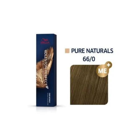 Tinte wella 66/0 koleston Perfect ME cobertura resistente rubio oscuro intenso