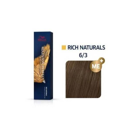 Tinte wella 6/3 koleston Perfect ME rubio oscuro dorado