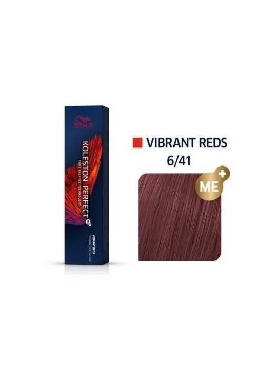 Tinte wella 6 /41 koleston Perfect ME rubio oscuro cobrizo ceniza
