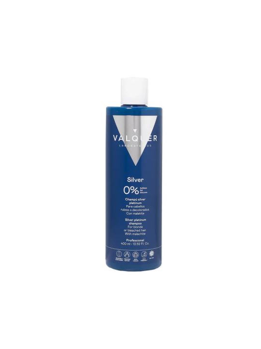 Champú Matizador 0% sin sulfatos - Silver Platinum 400ml Valquer Nueva imagen