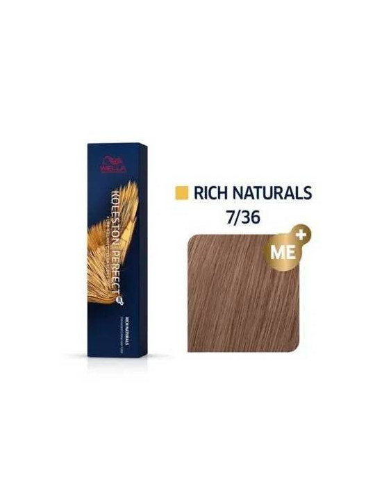 Tinte wella 7/36 koleston Perfect ME