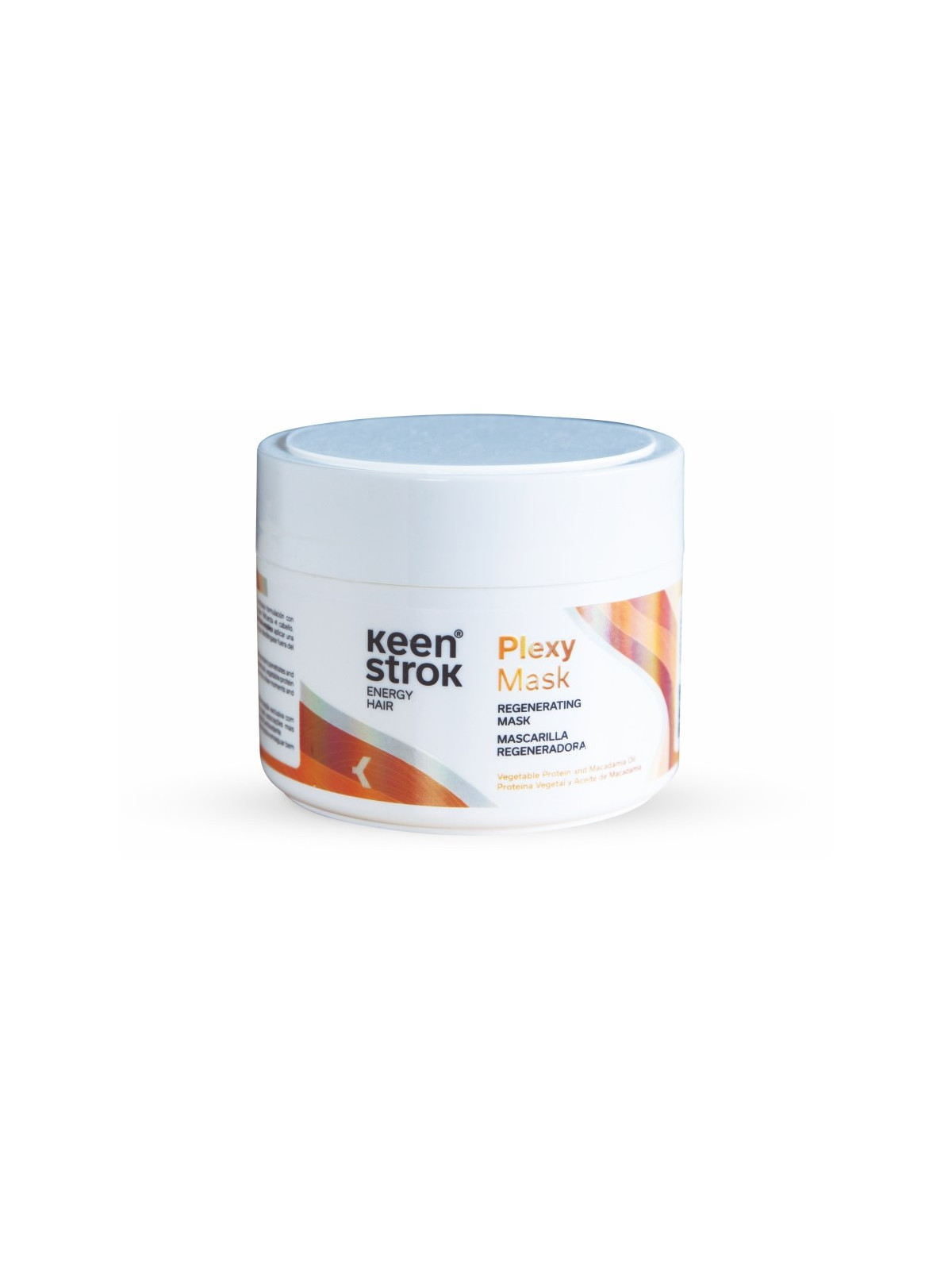 KEEN STROK PLEXY MASK 300ML mascarilla regeneradora con proteína vegetal y macadamia