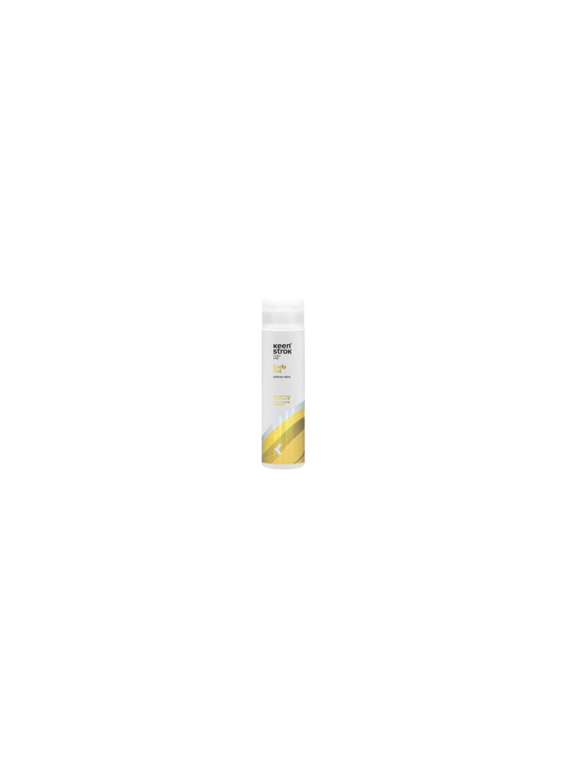 Gel activador de rizos Curly Gel Keen Strok 250ml gel activador específico para cabellos rizados y ondulados