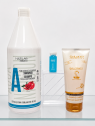 pack duna compuesto por champu hidratante salerm 1.200 ml, salerm21 de jazmin y ampolla keen strok filler