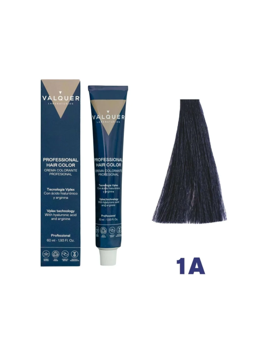 tinte valquer 1A negro azulado 60 ml