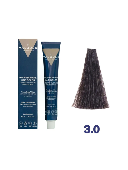 tinte valquer 3/0 castaño oscuro 60 ml