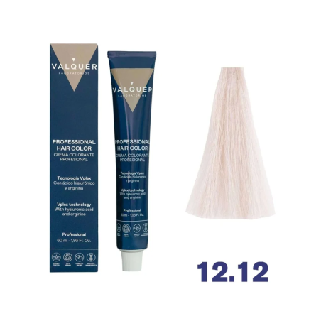 tinte valquer 12/12 superaclarante ceniza violeta  60 ml