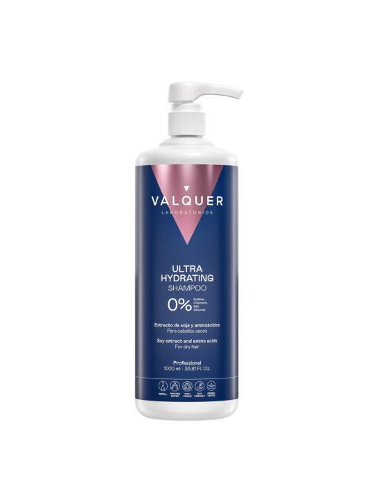 champu zero valquer ultrahidratante cabellos secos 1000ml