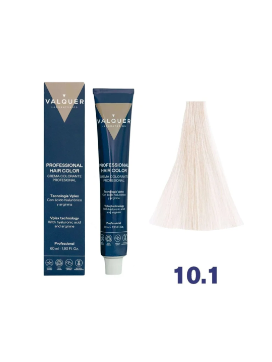 tinte 10/1 valquer rubio platino ceniza