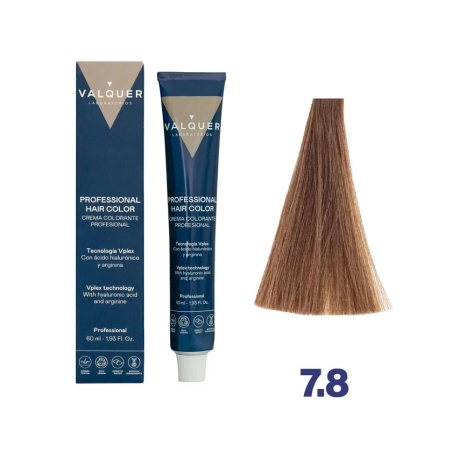 Tinte  valquer 7.8 Rubio Medio Marrón Frío