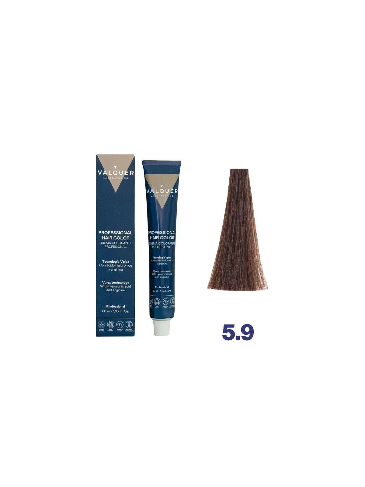 Tinte 5.9 valquer  Castaño Claro Marrón