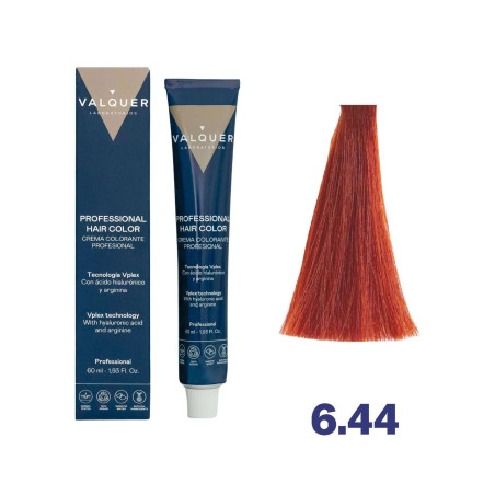 Tinte valquer 6.44 Rubio Oscuro Cobrizo Intenso