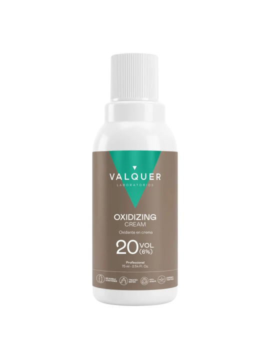 Agua oxigenada profesional de 20 volúmenes (6 %) de 75 ml