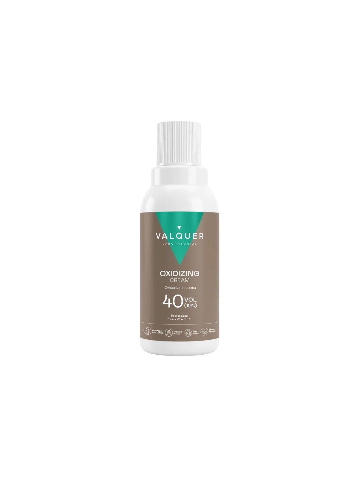 Oxidante en crema profesional de 40 volúmenes (12 %) de 75 ml