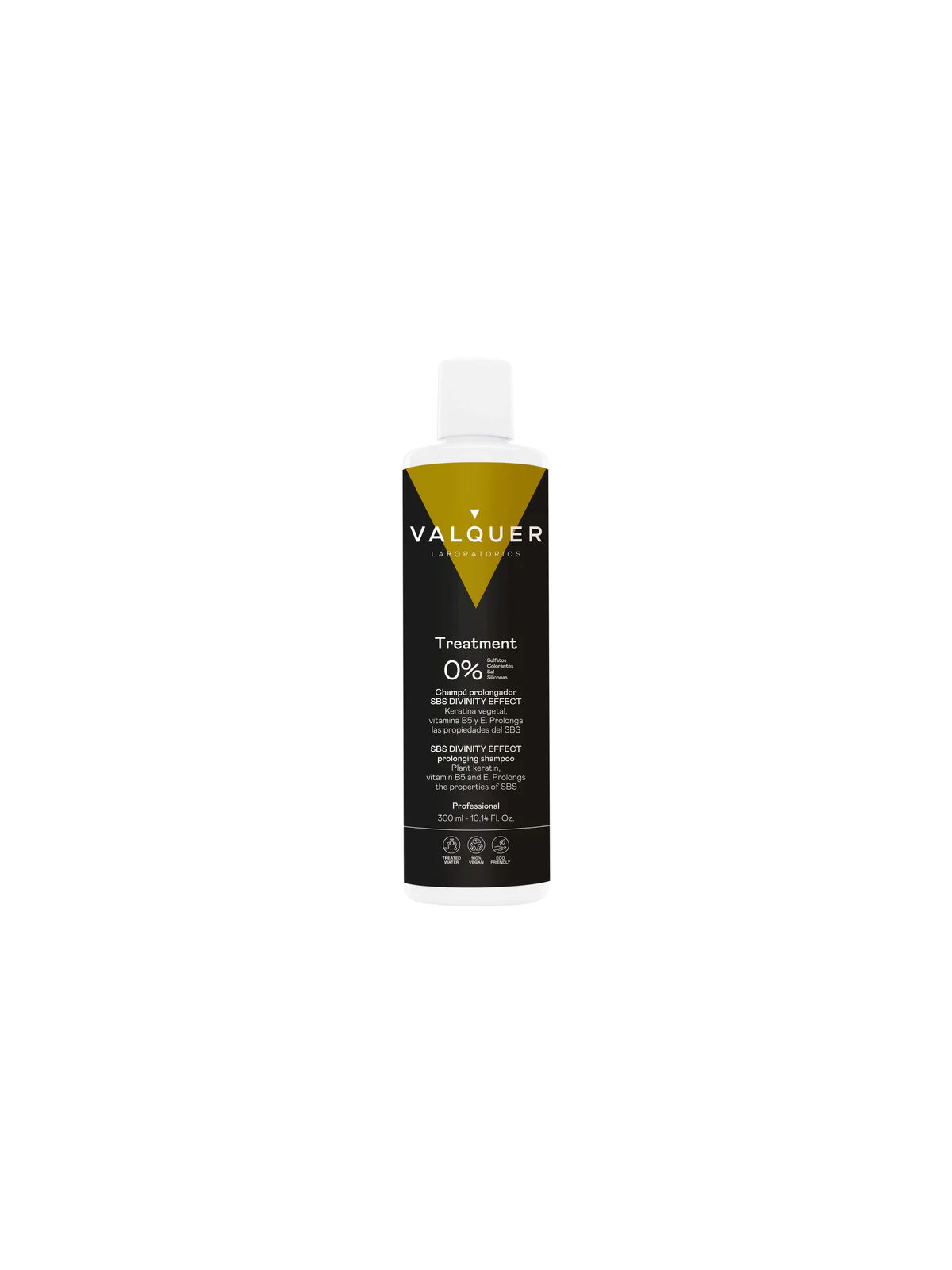 Valquer Laboratorios Valquer - Champú Prolongador Tratamiento SBS Divinity Effect - Queratina Vegetal y Vitamina E - 300 Ml