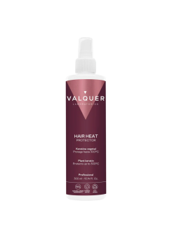 Valquer Laboratorios Valquer Protector Térmico Capilar 300ml - Keratina Natural - Sin Sulfatos Ni Parabenos - Tratamiento Pelo