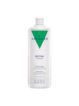 Valquer Laboratorios Champú Biotina 1 Litro Fortaleza Brillo Salud Protección Cabello