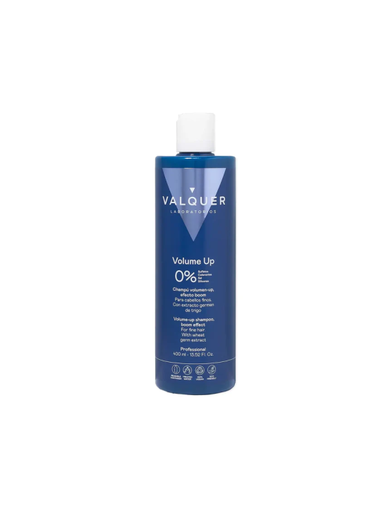 Valquer Laboratorios Champú Volumen Multiplicador 400 Ml Efecto Boom - Sin Sulfatos