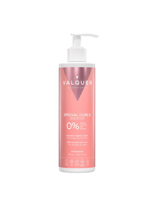 Valquer Laboratorios Activador de Rizos Gel Booster Método Curly 300ml Sin Sulfatos