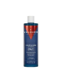 Valquer Laboratorios Valquer Champú para Cabellos Teñidos Sin Sulfatos - Potenciador del Color y Brillo - 400ml
