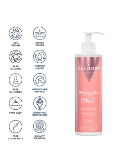 Valquer Laboratorios Activador de Rizos Gel Booster Método Curly 300ml Sin Sulfatos