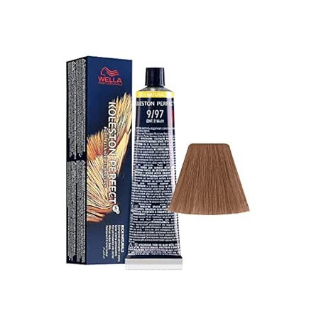 Tinte wella 9/97 koleston Perfect ME rubio muy claro ceniza marrón