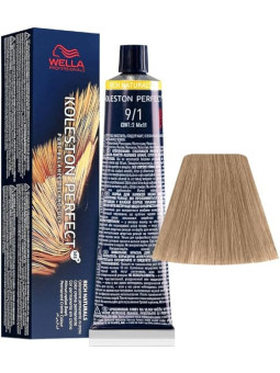 Tinte wella 9/1 koleston Perfect ME rubio muy claro ceniza