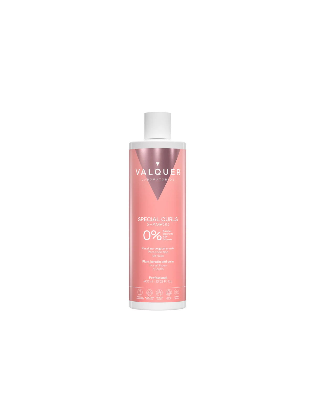 Valquer Laboratorios Valquer Champú Método Curly - Controla Encrespamiento - Hidratación Natural
