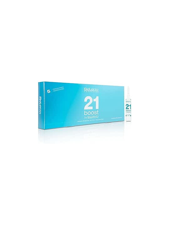 Ampollas 8 x 13ml Salerm Cosmetics Mascarilla Capilar Salerm 21 Boost | Reparación Intensa y Protección