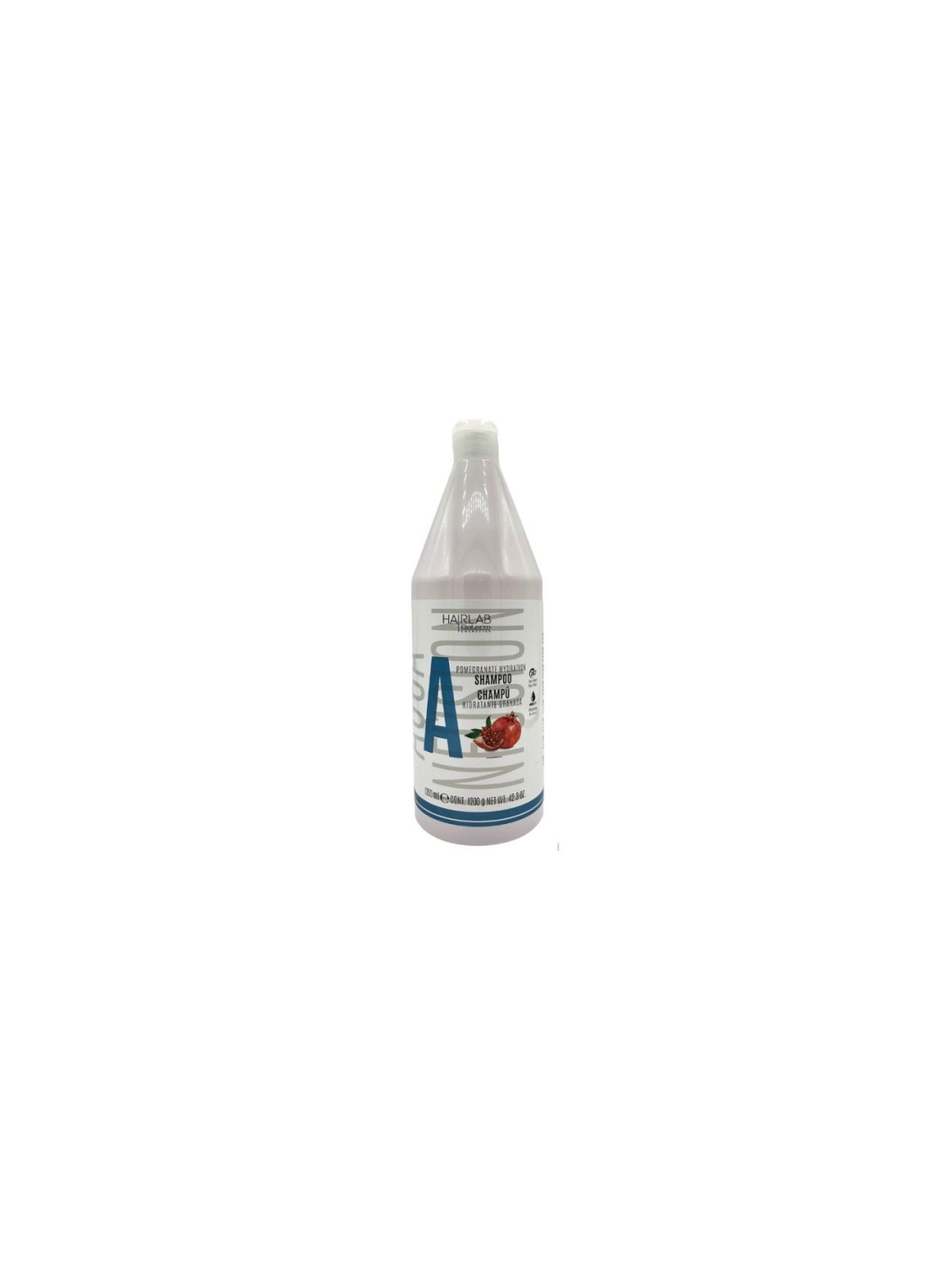 Salerm Cosmetics Champú Hidratante Granada Salerm 1200ml - Limpieza Suave y Ligera