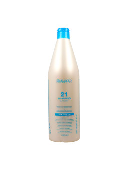 Salerm Cosmetics Champú Salerm 21 Reparación Cabellos Secos y Dañados | Nutrición y Revitalización Capilar 1000ml