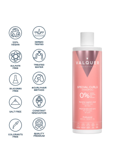 Valquer Laboratorios Valquer Champú Método Curly - Controla Encrespamiento - Hidratación Natural