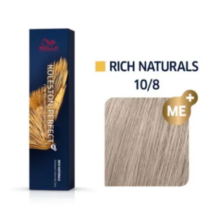 Tinte wella 10 / 8 koleston Perfect ME rubio super claro perla