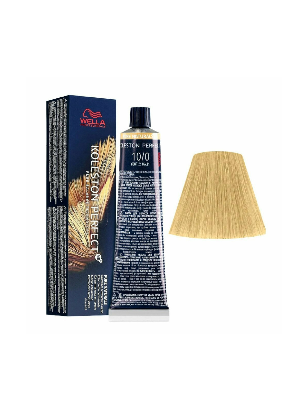 Tinte wella 10/0 koleston Perfect ME rubio super claro intenso